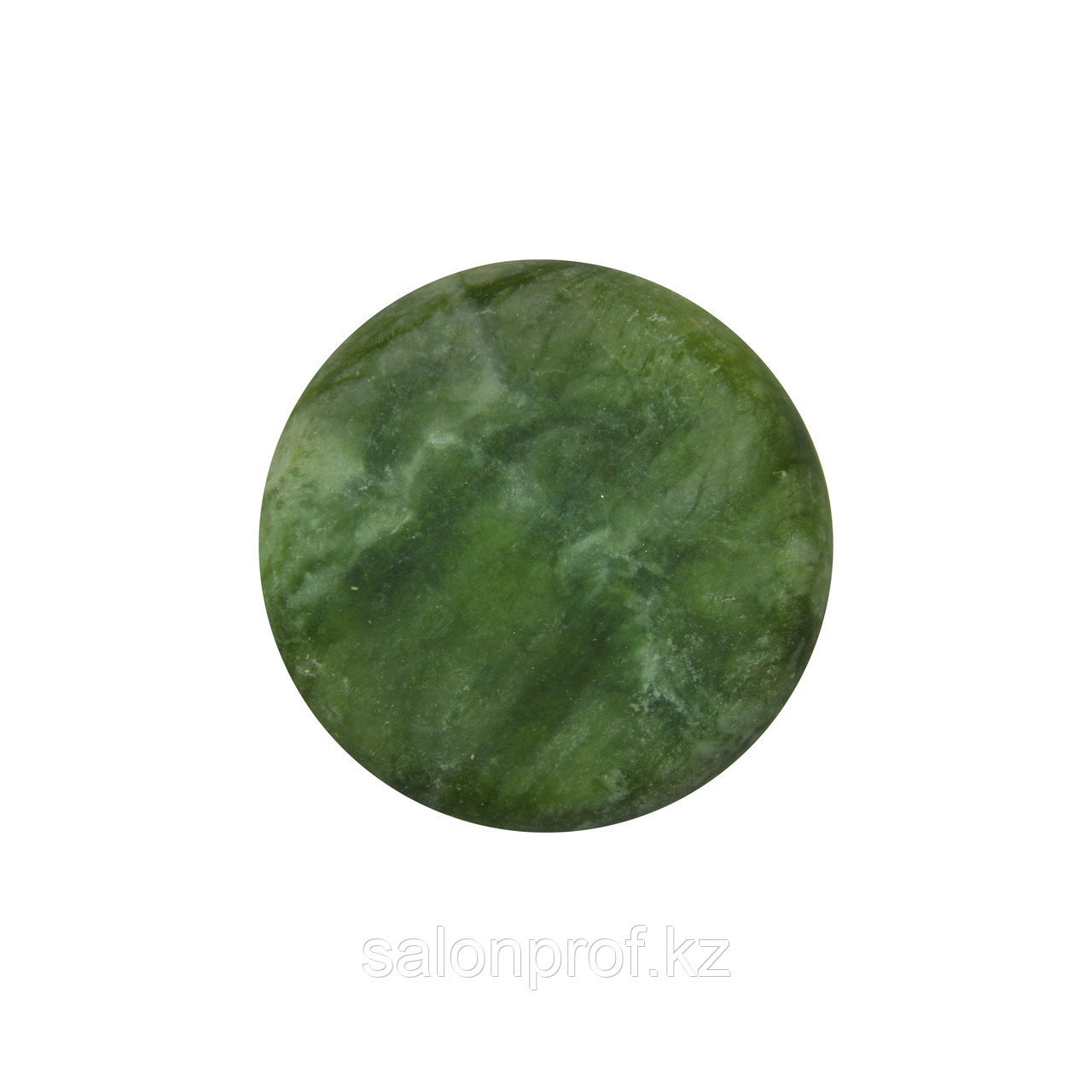 Камень для стоун-терапии нефритовый 7 х 7 см (круглый) №84442(2) - фото 1 - id-p76698118