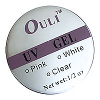 UV Гель для наращивания ногтей 1/ 2 oz (white) Ouli №3414 00000003414 UV Гель для наращивания ногтей 1/ 2 oz (white) Ouli №3414