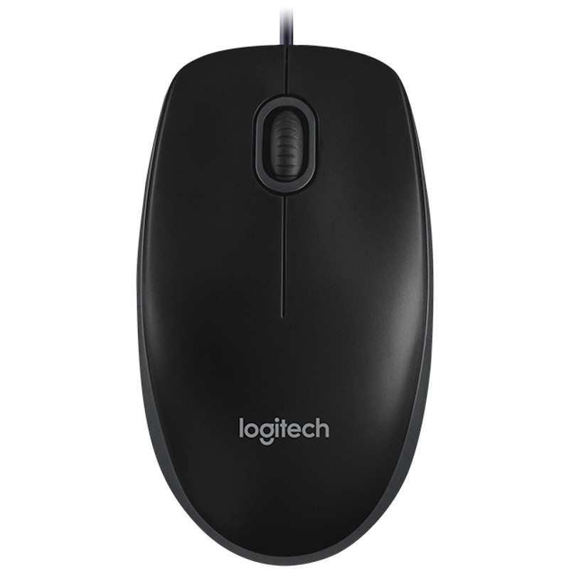 Мышь Logitech B100 Black/White