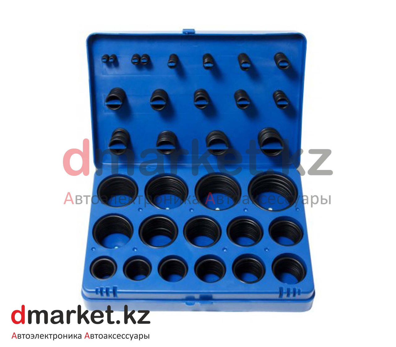 Набор уплотнительных колец, 363 шт., маслобензостойкие, 4мм-45мм, фото 1