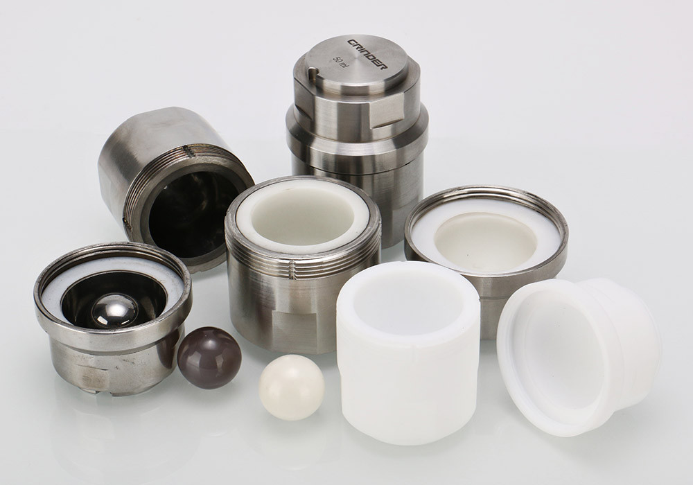 Размольный стакан 35 мл из оксида циркония для мельницы GT300, фото 1