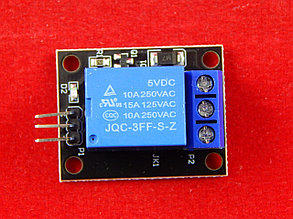 1 канальный модуль реле JQC-3FF-S-Z с отверстиями под крепеж