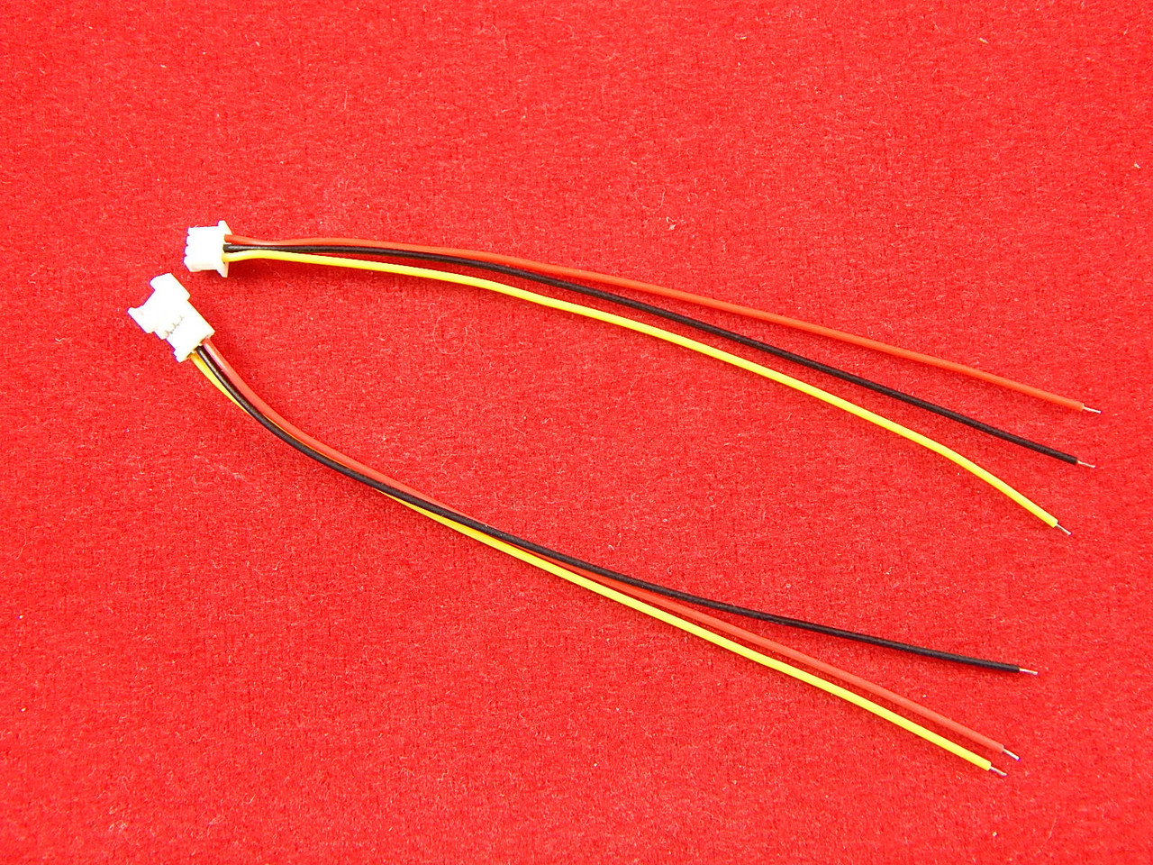 Разъем Micro JST 1,25мм 3 пиновый с кабелем Папа-Мама - фото 1 - id-p76715202