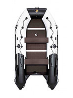 Лодка Ривьера Максима 3800 СК комби светло-серый/черный