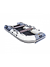 Лодка Ривьера 3200 НДНД Гидролыжа комби светло-серый/графит, фото 2