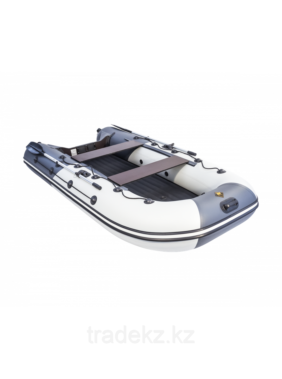 Лодка Ривьера 3200 НДНД Гидролыжа комби светло-серый/графит - фото 6 - id-p76718347