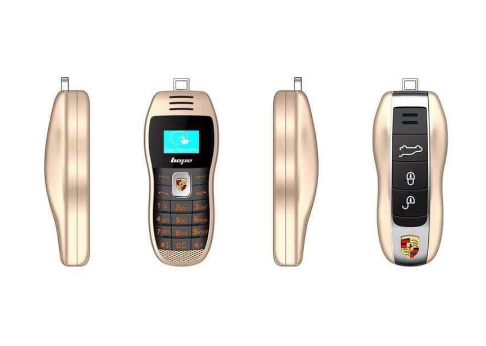 Супер маленький мобильный телефон в виде ключа-брелока Porsche Cayenne, Mini Phone BM90 - фото 3 - id-p76719256
