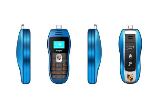 Супер маленький мобильный телефон в виде ключа-брелока Porsche Cayenne, Mini Phone BM90 - фото 4 - id-p76719256