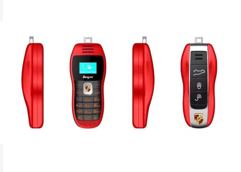Супер маленький мобильный телефон в виде ключа-брелока Porsche Cayenne, Mini Phone BM90 - фото 5 - id-p76719256