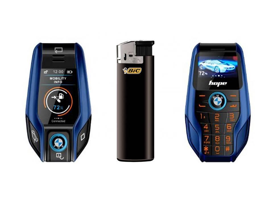 Супер маленький мобильный телефон в виде ключа-брелока BMW, Mini Phone BM750 - фото 3 - id-p76719698