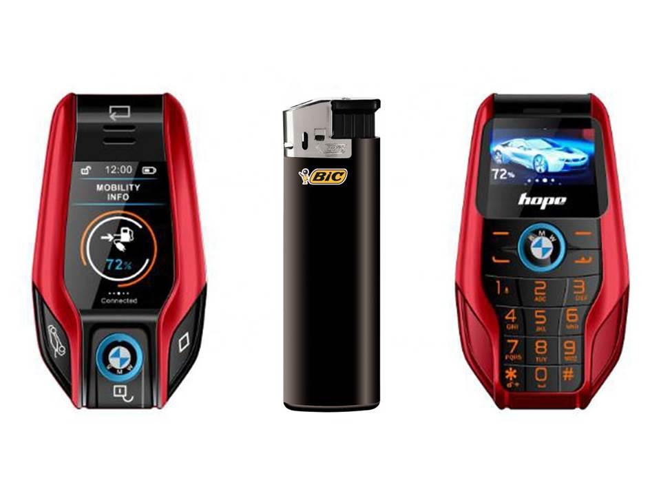 Супер маленький мобильный телефон в виде ключа-брелока BMW, Mini Phone BM750 - фото 5 - id-p76719698