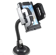 Универсальный регулируемый автомобильный держатель для смартфонов и планшетов на стекло, 06S - фото 2 - id-p76719760