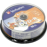 Диски, DVD-R SP-010 4X 1.46GB InkJet Printable Verbatim (43573)