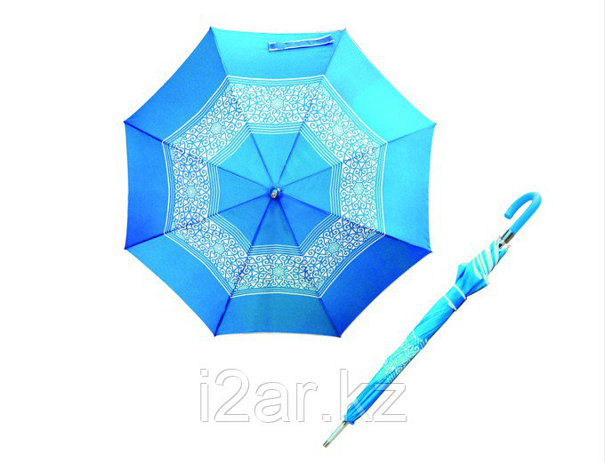 Зонт - трость (23"*14) синий - фото 1 - id-p76723082