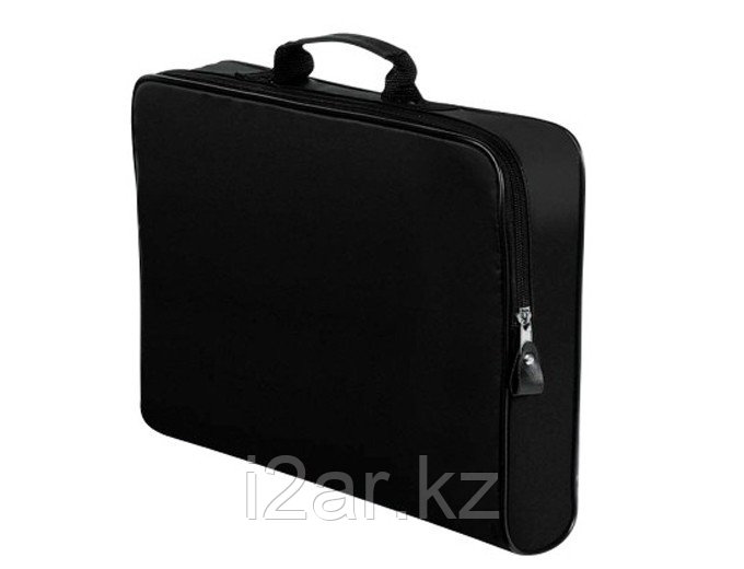 Конференц-сумка на молнии черная - фото 1 - id-p76723176