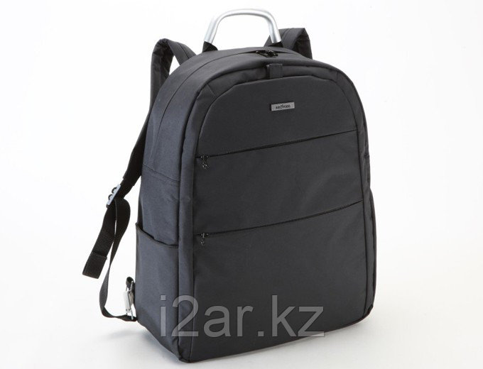 Рюкзак черный микрофибра - фото 1 - id-p76723230