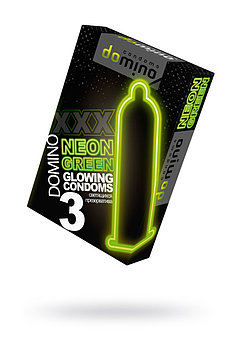 Презервативы светящиеся Luxe Domino Neon