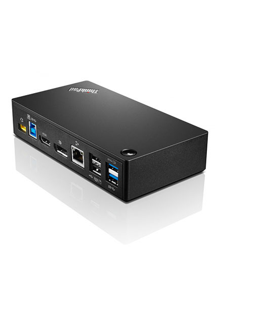 Док-станция Lenovo ThinkPad USB 3.0 Ultra Dock-EU (Black) - фото 1 - id-p74227105