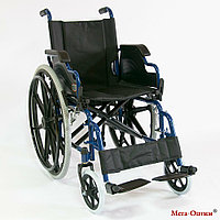 Инвалидная коляска Мега Оптим FS 909 B, пневматические задние колеса