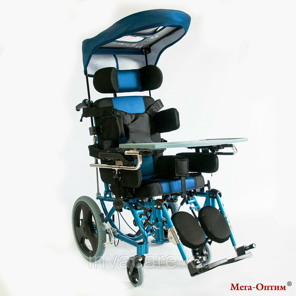Инвалидная коляска с козырьком от солнца FS 958 LBHP