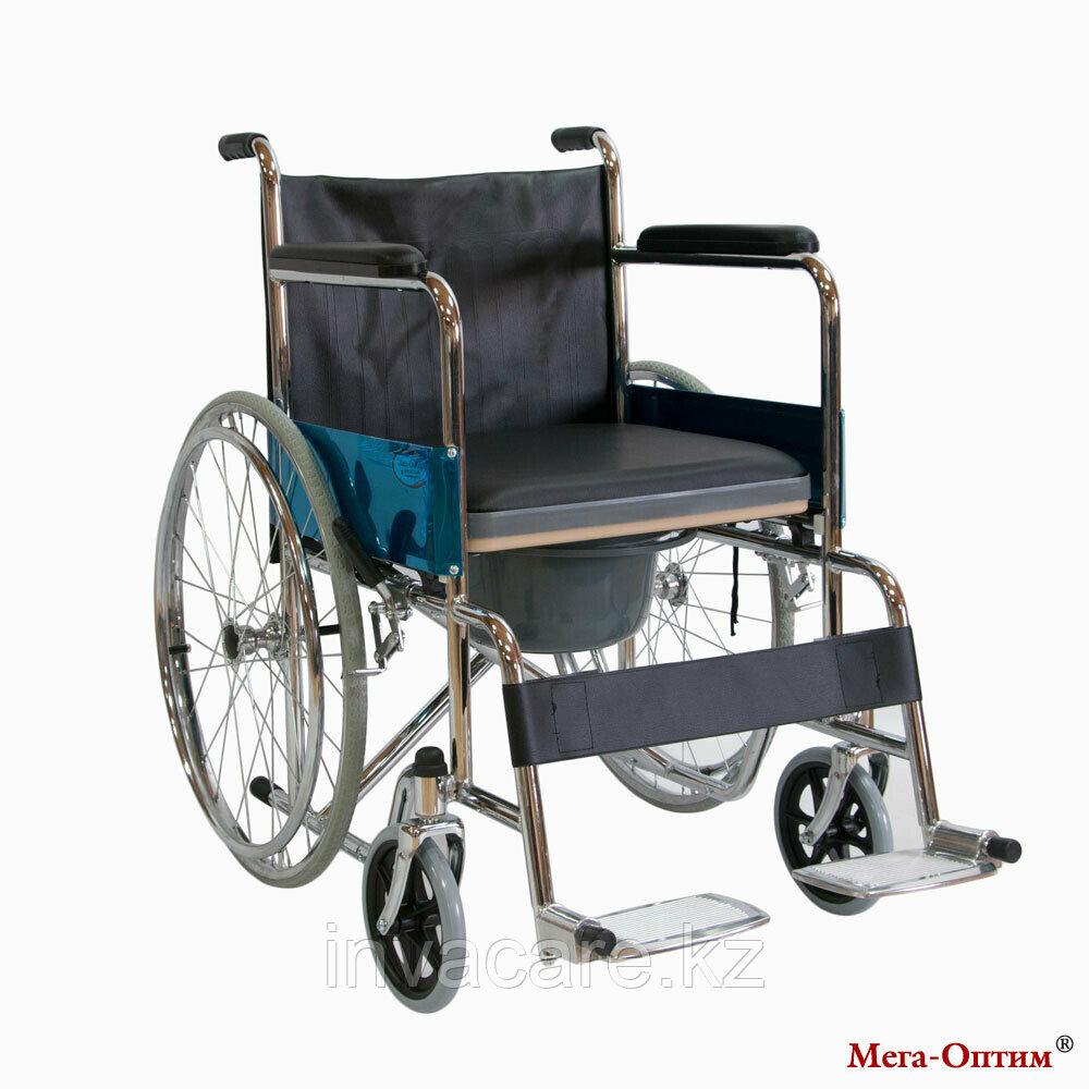 Инвалидная коляска Мега Оптим FS 681, 43 см - фото 1 - id-p76455331