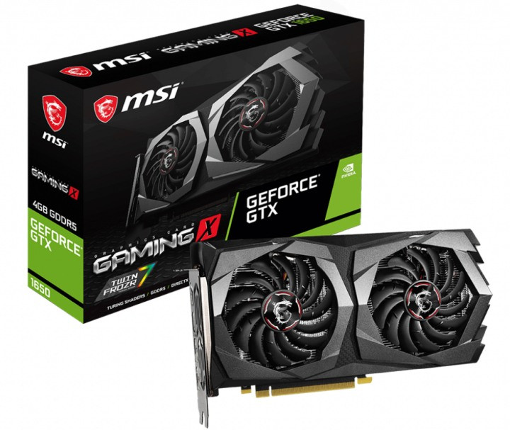 Видеокарта MSI GeForce GTX1650