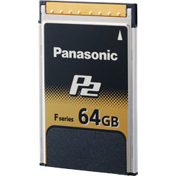 Карта памяти P2 Panasonic AJ-P2E064FG с объемом 64GB
