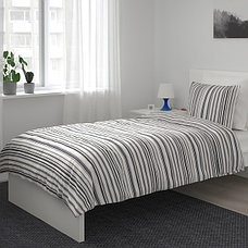 Пододеяльник и 1 наволочка РАНДГРЭС 150х200 ИКЕА, IKEA, фото 2