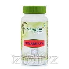 Пунаранава, 60 таблеток, Sangam Herbals, Punarnava