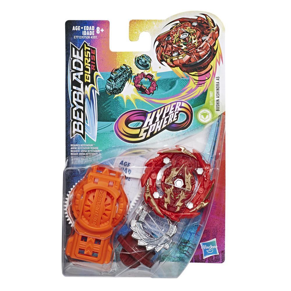 Hasbro Bey Blade Burst Волчок Гиперсфера с пусковым устройством Бушин Ашиндра A5