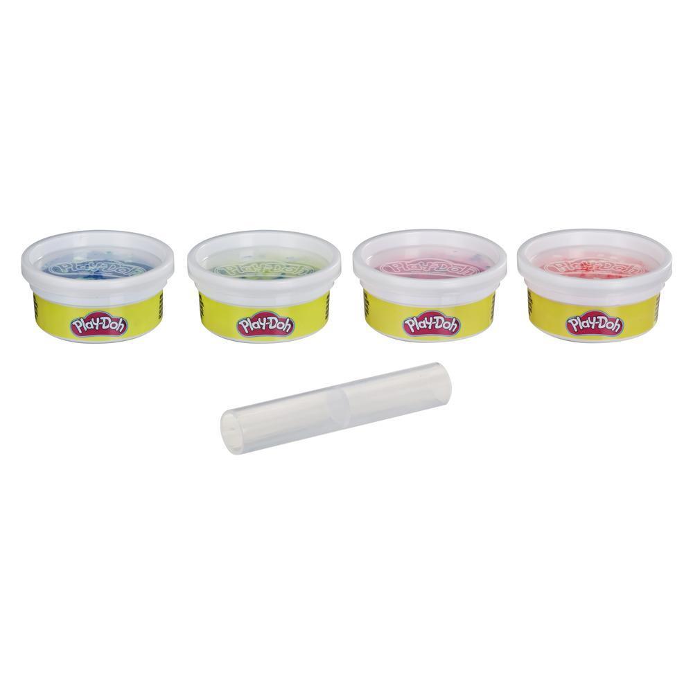 Hasbro Play-Doh Игровой набор из 4 баночек Взрыв цвета: Яркие цвета - фото 2 - id-p76726102