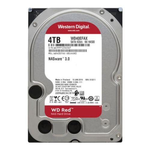 Жесткий диск HDD 4 Tb SATA 6Gb/s Western Digital Red 3.5” 5400rpm 256MB