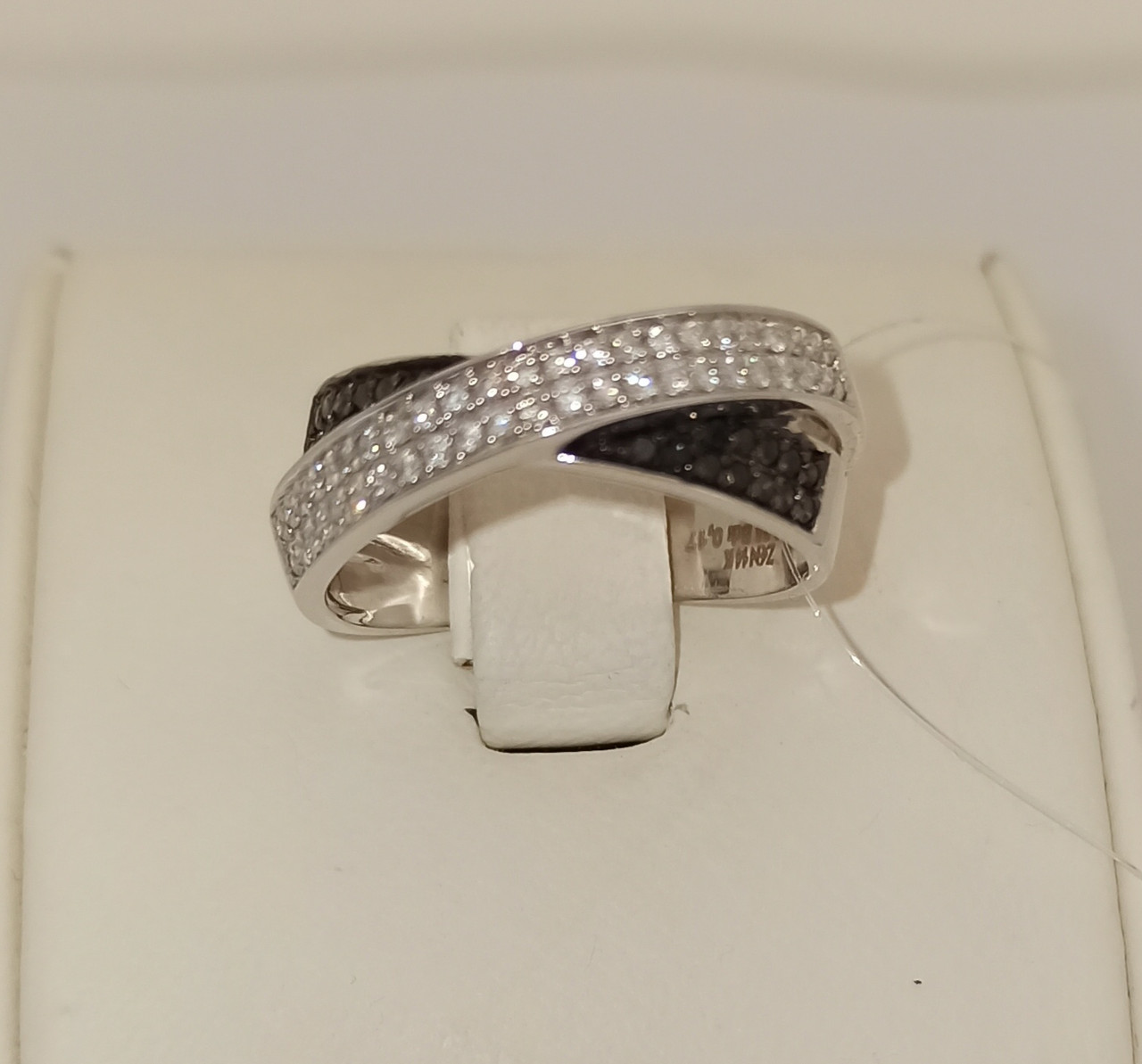 Кольцо с бриллиантами / 17,5 размер ( Шоурум ) - фото 2 - id-p76737363
