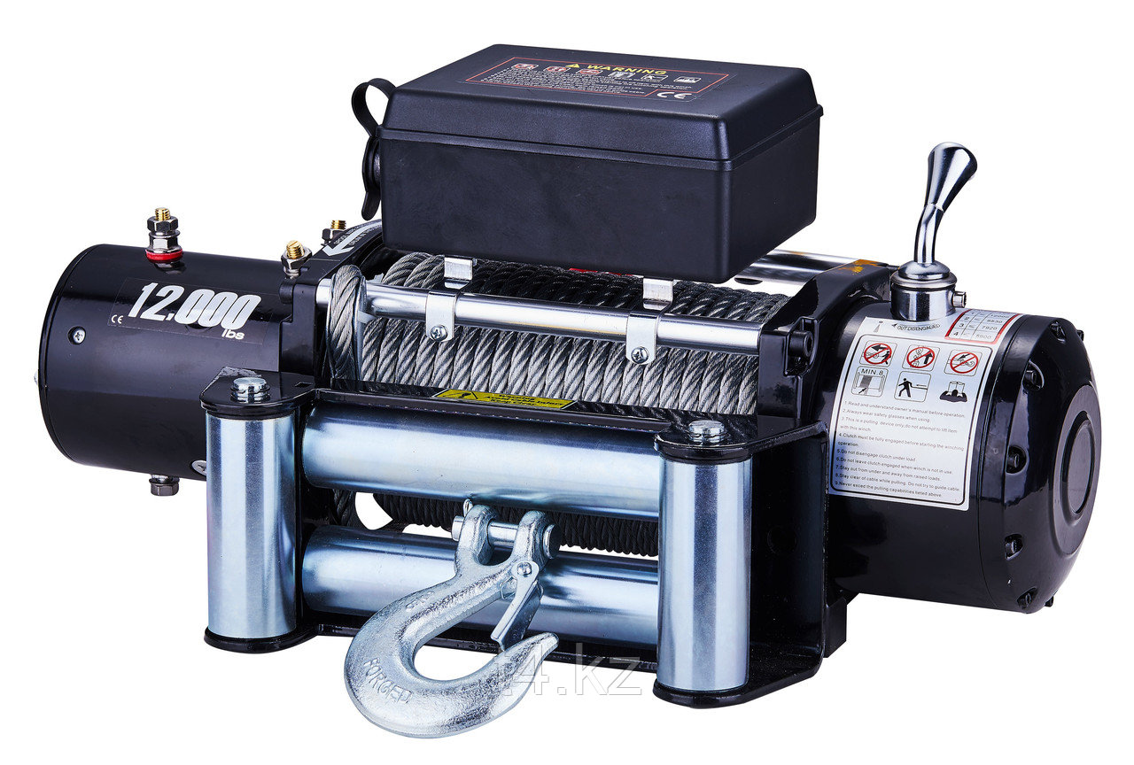 Лебёдка 5455 кг / 12000 lbs 12V - BLACK WINCH