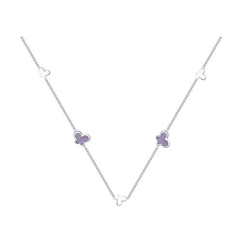 Колье из серебра SOKOLOV 94074606