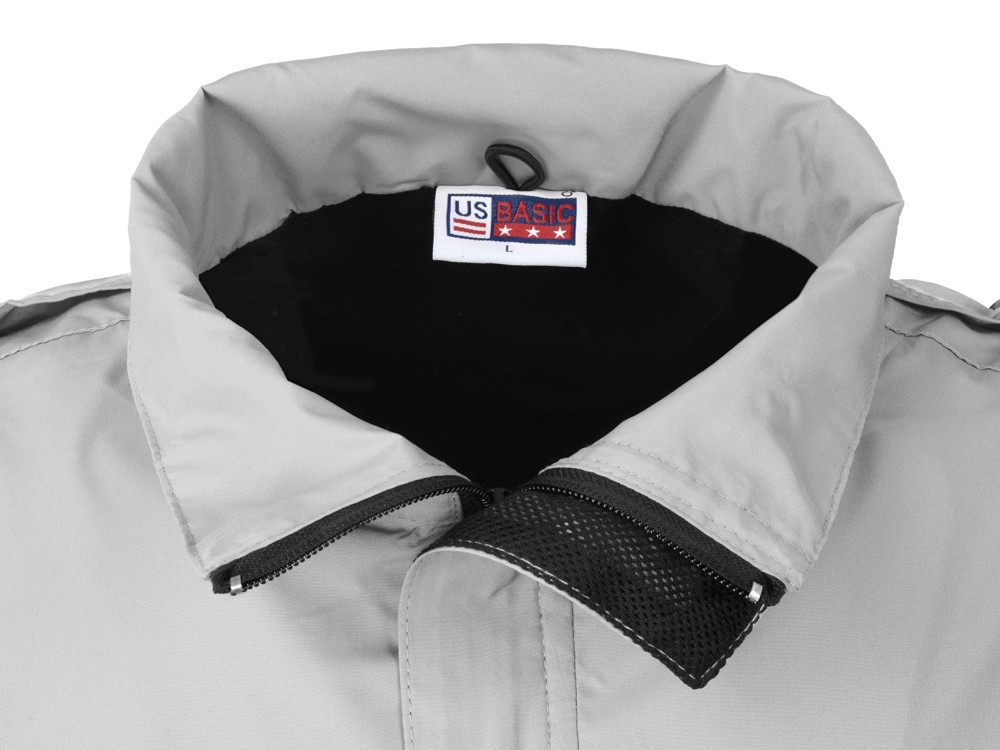 Куртка мужская с капюшоном Wind, серебристый - фото 3 - id-p70027169