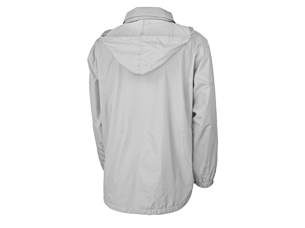 Куртка мужская с капюшоном Wind, серебристый - фото 2 - id-p70027170