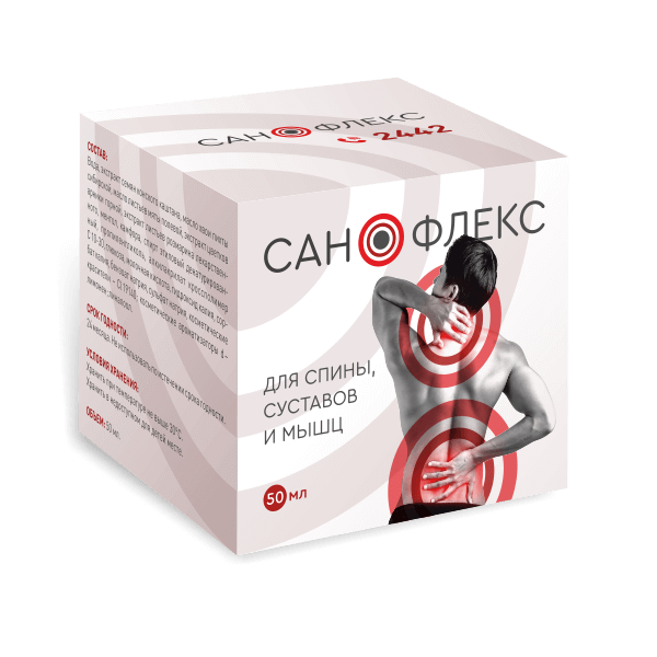 Бальзам для суставов Санофлекс