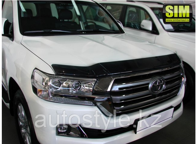 Дефлектор капота Toyota Land Cruiser 200 2015+ - фото 1 - id-p76759714