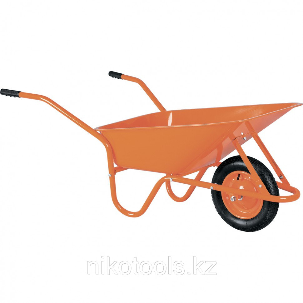 Тачка садово-строительная ТСО-02, крашен., 1 пневмоколесо, 120кг, 90 л// Россия