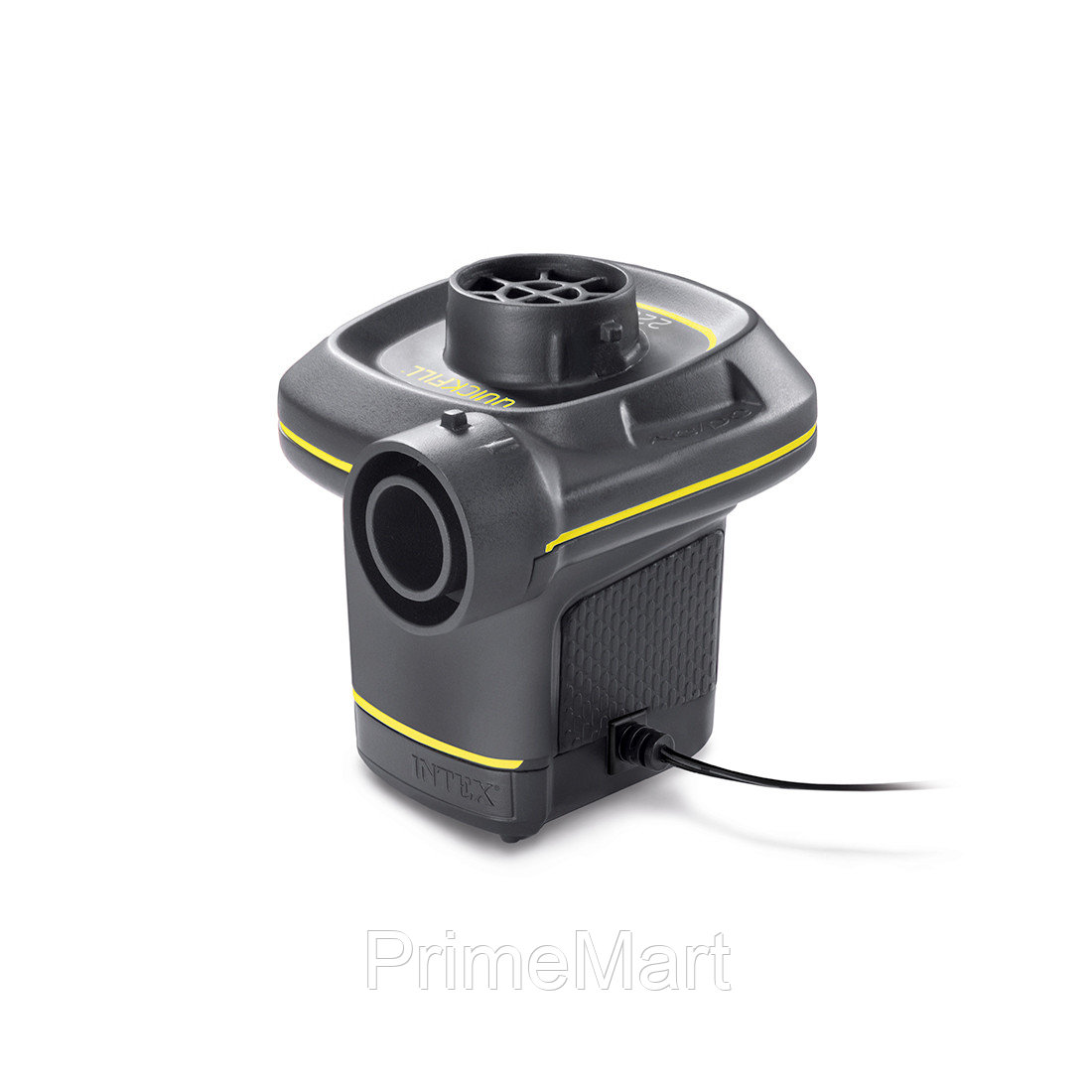 Насос электрический QuickFill AC/DC Electric Pump (220В/12В), INTEX, 66634, Пластик/металл, 480 л/мин, От электросети и автомобильного прикуривателя,