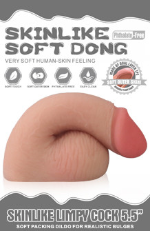 Фаллоимитатор для ношения Skinlike Limpy Cock (14 см.), фото 1