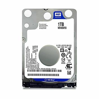 1Tb WD Blue (WD10SPZX) 5400rpm, SATA 6Gb/s, 128MB, 2.5"