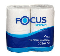 Туалетная бумага Focus Optimum, 2 сл. 4рулХ14пач