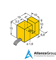 Индуктивный щелевой датчик TURCK SI3.5-K10-AP6X