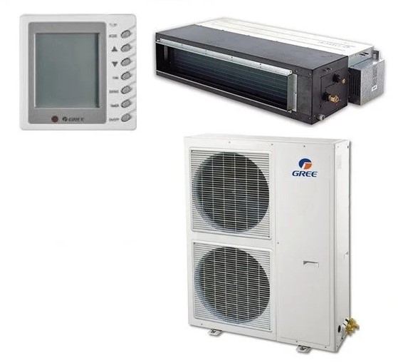 Кондиционер канальный Gree-60 GU160PHS/A1-K/GU160W/A1-M