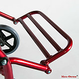 Ходунки-роляторы 4-х колесные с сиденьем и подножкой Мега Оптим FS 965 LH, фото 2