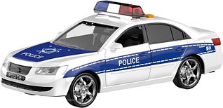 Машина инерционная  Полиция  1:16  ( свет, звук)