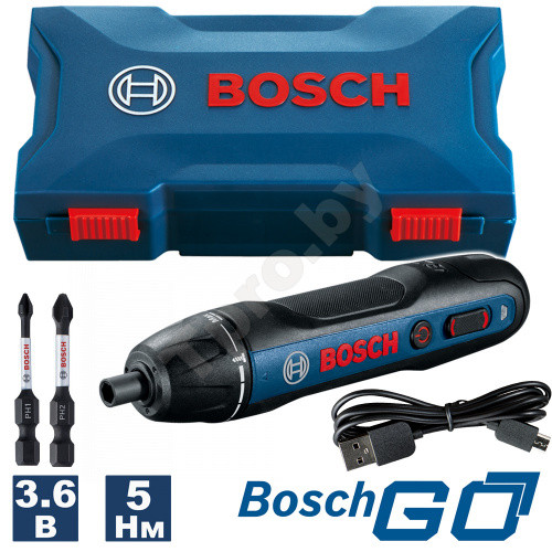 Отвертка аккумуляторная BOSCH GO