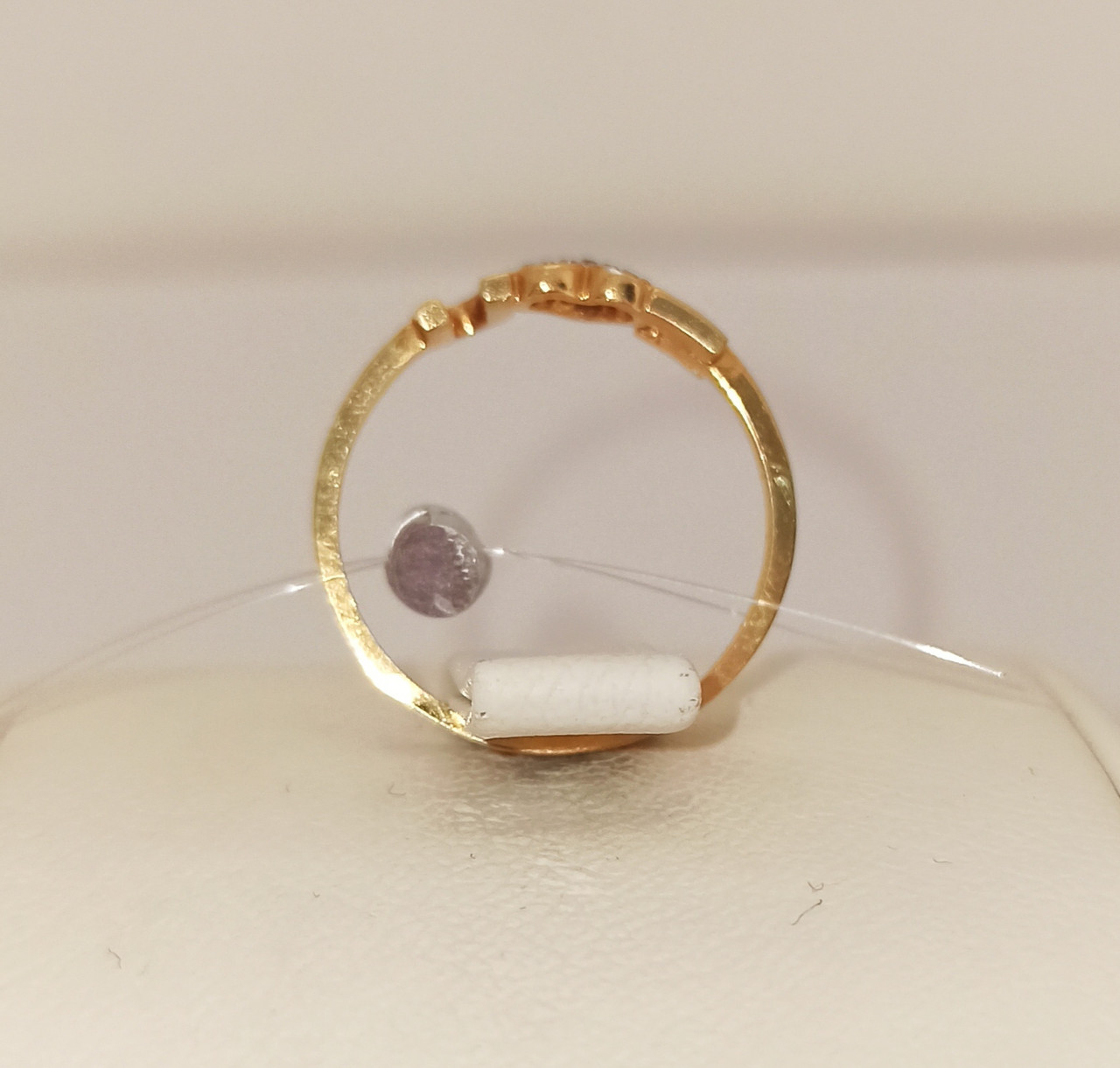 Кольцо с бриллиантом 16,5 размер ( пр.Абая 141 ) - фото 4 - id-p76805485